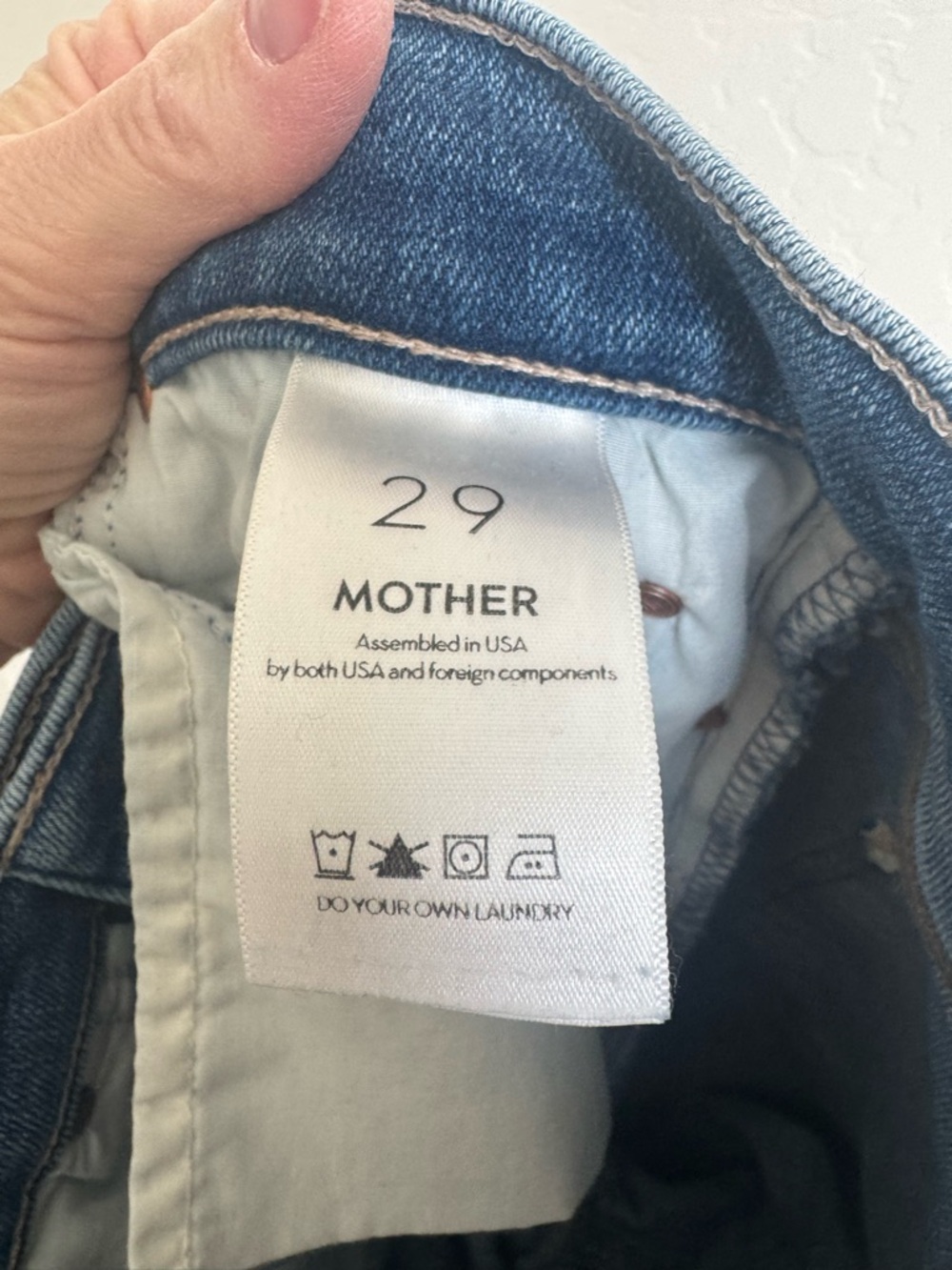 MOTHER DENIM size 29 The Mid Rise Dazzler Ankle. Hey sun - Picture 6 of 7